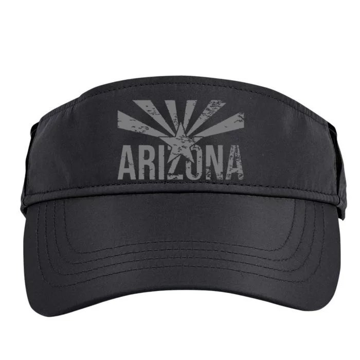 State Flag Of Arizona Phoenix Sedona Adult Drive Performance Visor