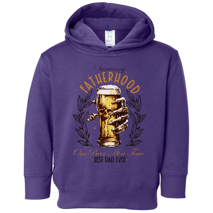 Surviving Fatherhood One Beer At A Time Toddler Hoodie