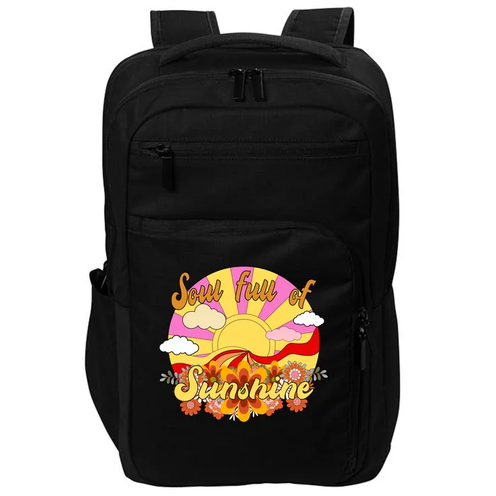 Soul Full Of Sunshine Retro Vintage Impact Tech Backpack