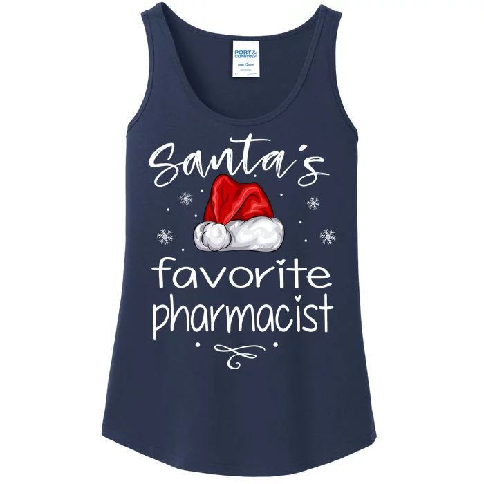 Santas Favorite Pharmacist Gift For Christmas Ladies Essential Tank