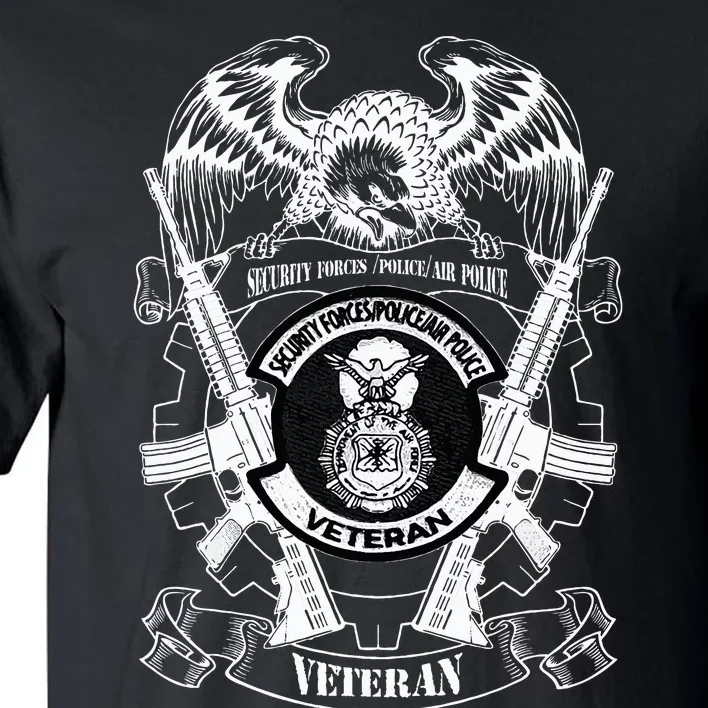 Security Forces Police Air Police Veteran Tall T-Shirt