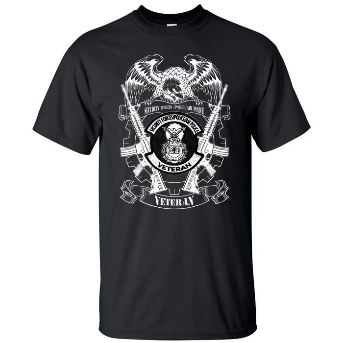 Security Forces Police Air Police Veteran Tall T-Shirt