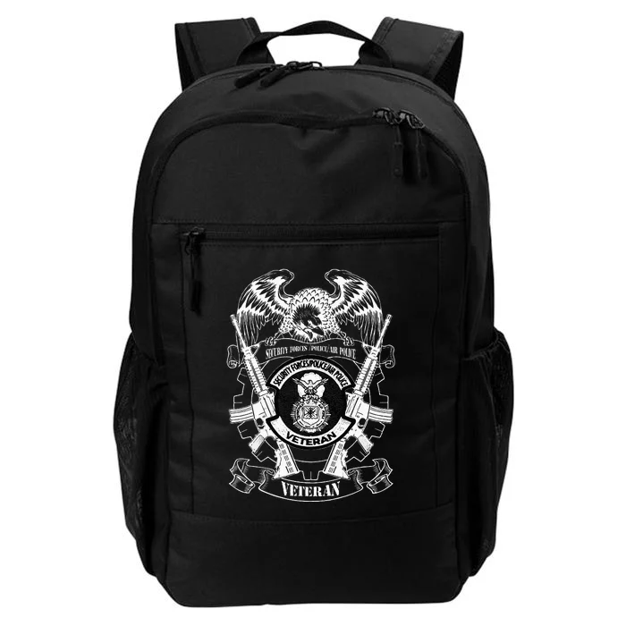 Security Forces Police Air Police Veteran Daily Commute Backpack