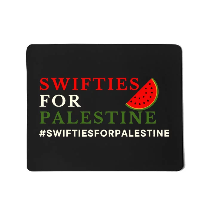 S.W.I.F.T For Palestine Mousepad