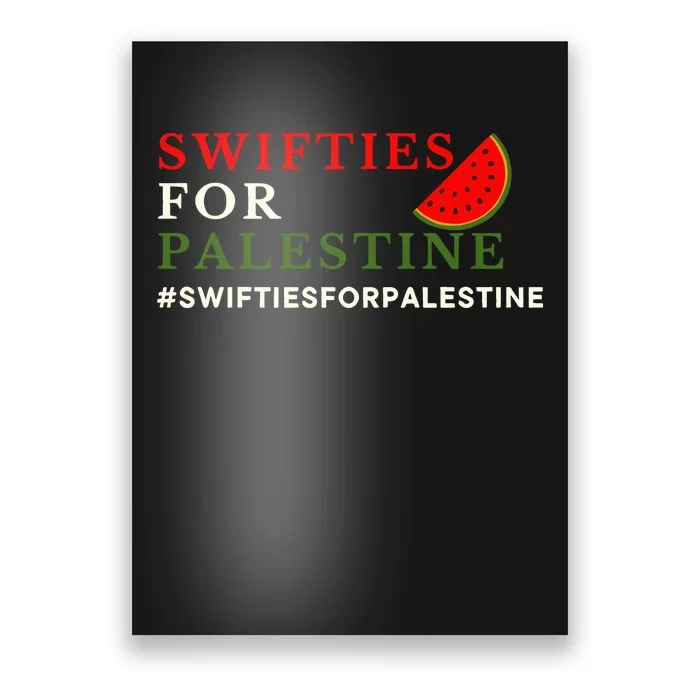 S.W.I.F.T For Palestine Poster