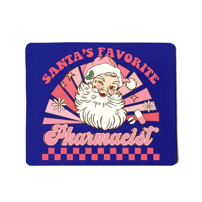 Santas Favorite Pharmacist Pharmacy Xmas Groovy Christmas Gift Mousepad