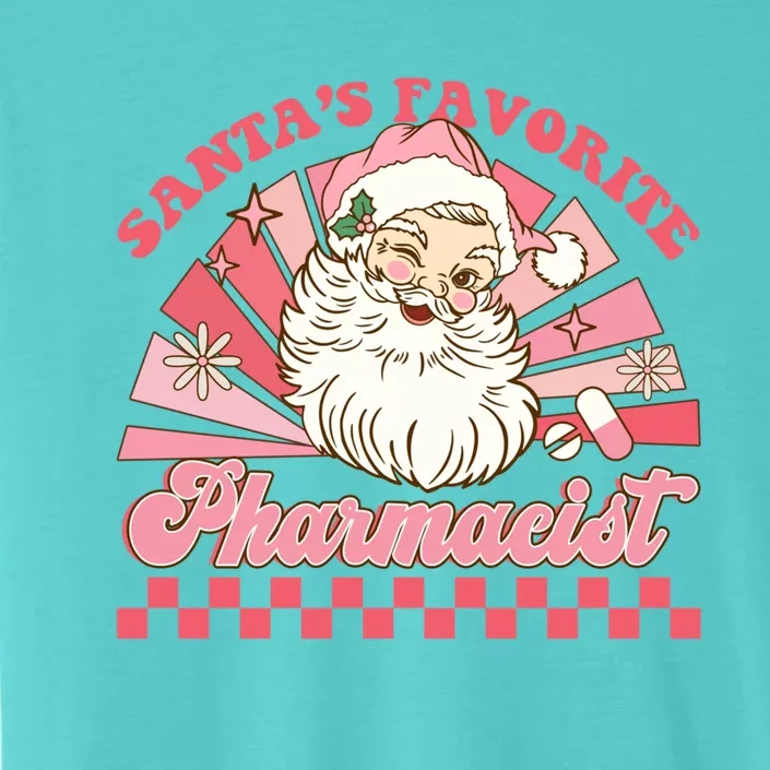 Santas Favorite Pharmacist Pharmacy Xmas Groovy Christmas Gift ChromaSoft Performance T-Shirt