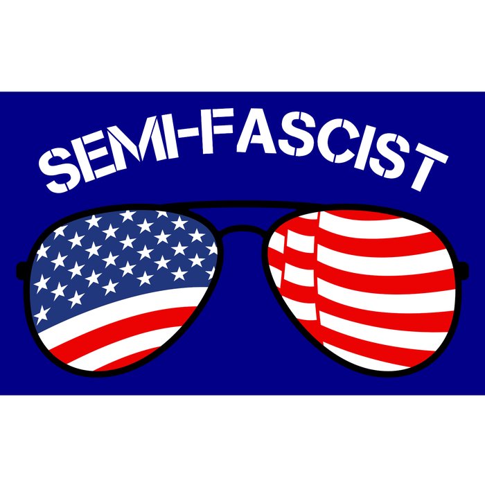 SemiFascist Funny Political Humor Biden Quotes Bumper Sticker