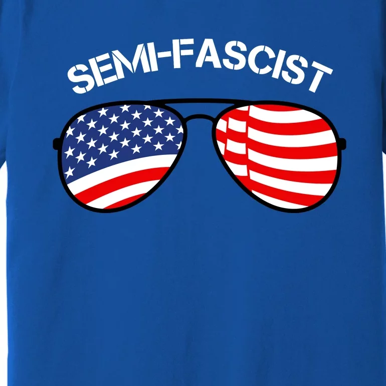 SemiFascist Funny Political Humor Biden Quotes Premium T-Shirt