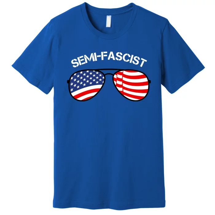 SemiFascist Funny Political Humor Biden Quotes Premium T-Shirt