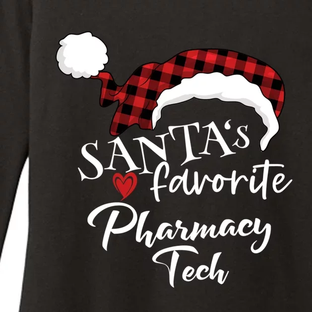 SantaS Favorite Pharmacy Tech Gift Womens CVC Long Sleeve Shirt