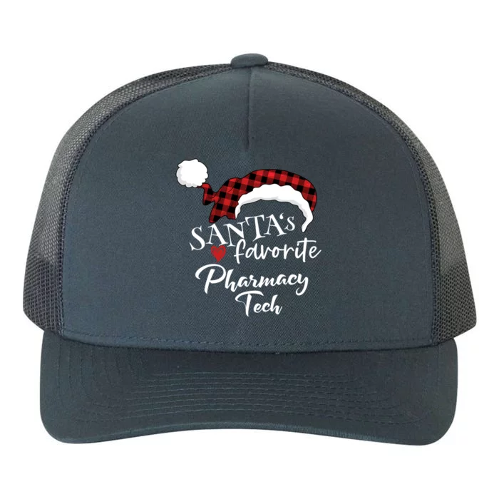 SantaS Favorite Pharmacy Tech Gift Yupoong Adult 5-Panel Trucker Hat