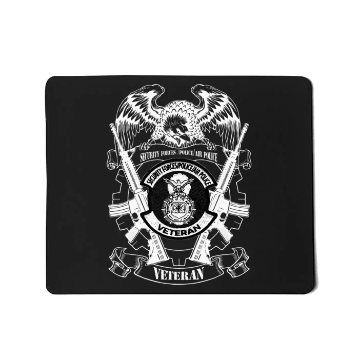 Security Forces Police Air Police Veteran Mousepad