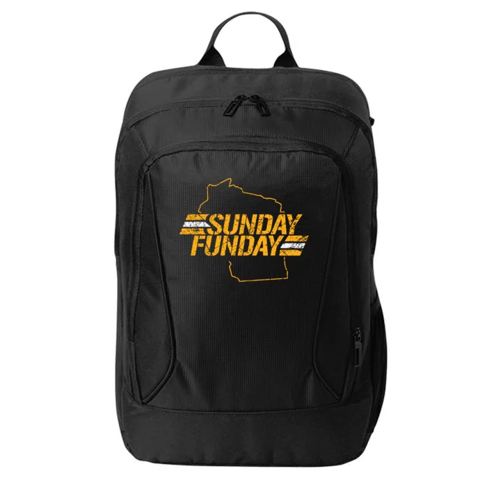 Sunday Funday Packers TShirt City Backpack