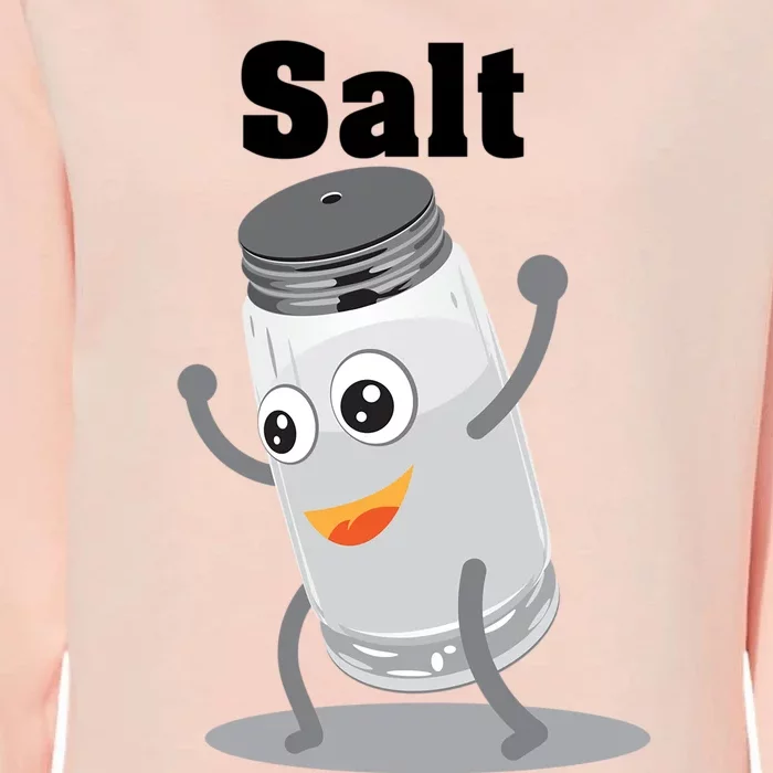 Salt Funny Power Matching Salt And Pepper Gift Womens California Wash Sweatshirt