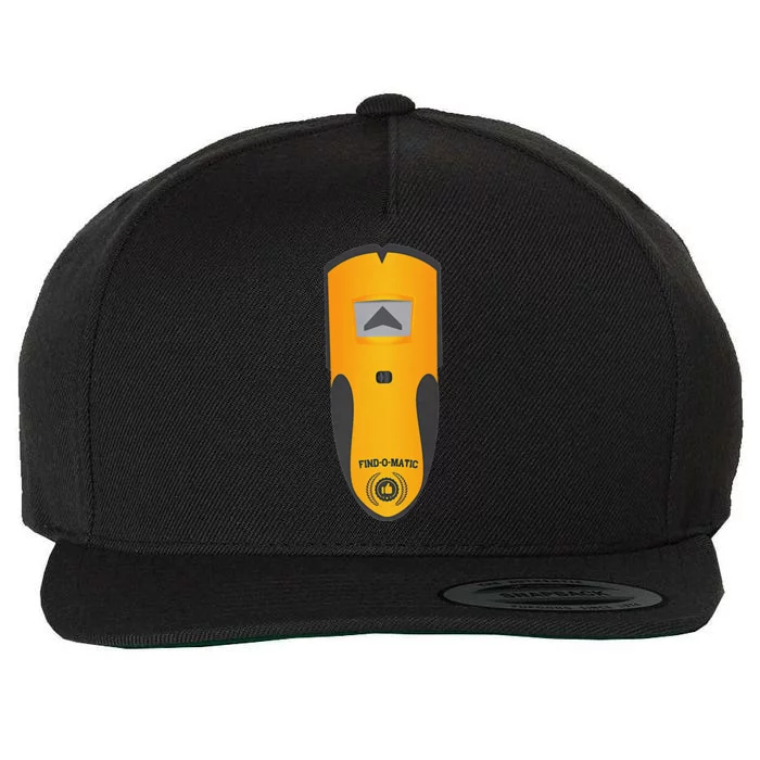 Stud Finder Premium Wool Snapback Cap