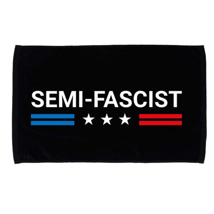 Semi Fascist Funny Political Humor Biden Quotes Microfiber Hand Towel