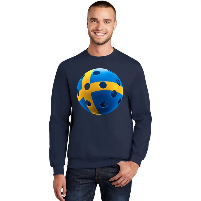 Swedish Flag Pickleball Sweatshirt