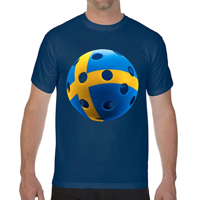 Swedish Flag Pickleball Comfort Colors T-Shirt