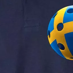 Swedish Flag Pickleball Softstyle Adult Sport Polo