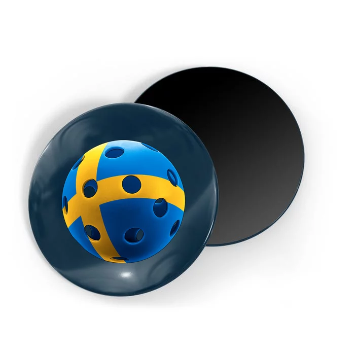 Swedish Flag Pickleball Magnet