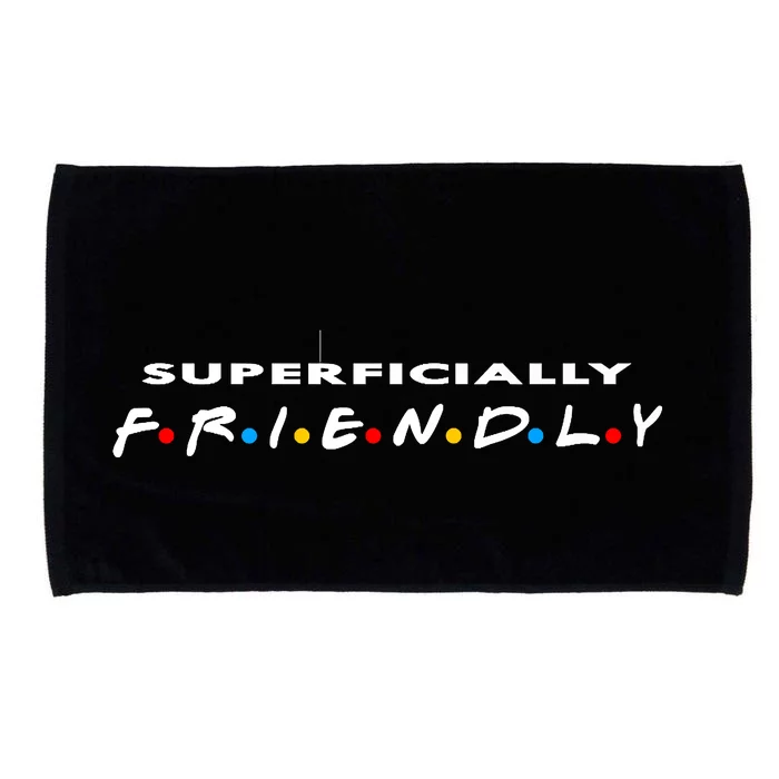 Superficially Friendly Premium Microfiber Hand Towel