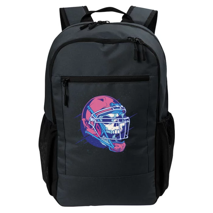 Skull Football Player Daily Commute Backpack