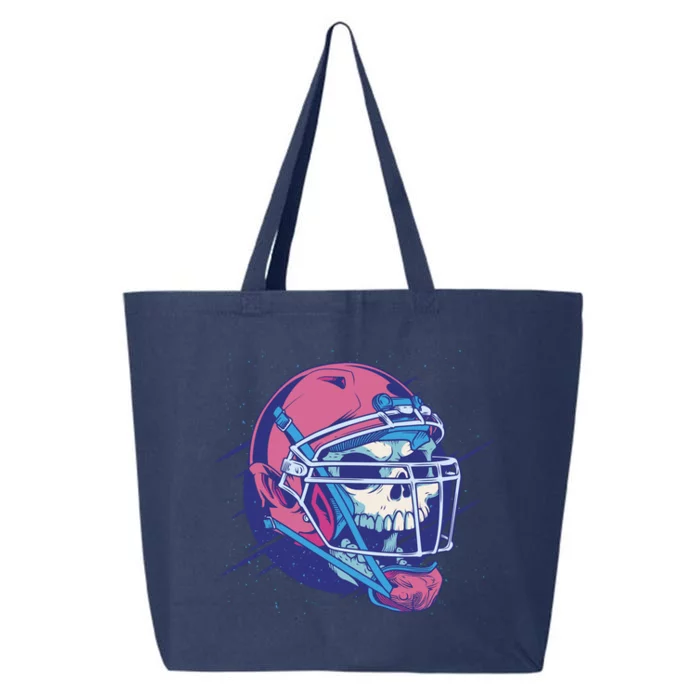 Skull Football Player 25L Jumbo Tote