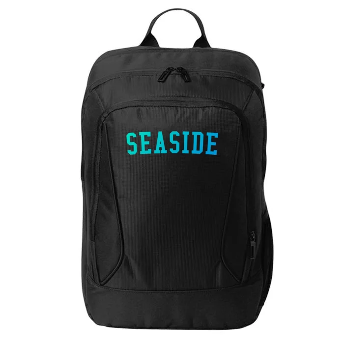 Seaside Florida Prep Block Lettering Vintage Style Gift City Backpack