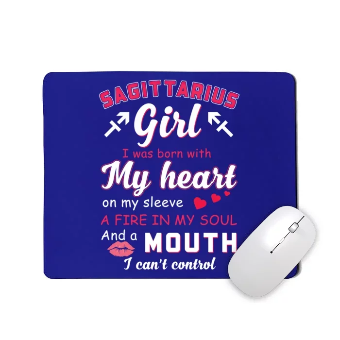 Sagittarius Funny Quote With Zodiac Sign Birthday Gift Meaningful Gift Mousepad