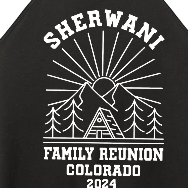 Sherwani Family Reunion Women’s Perfect Tri Rocker Tank