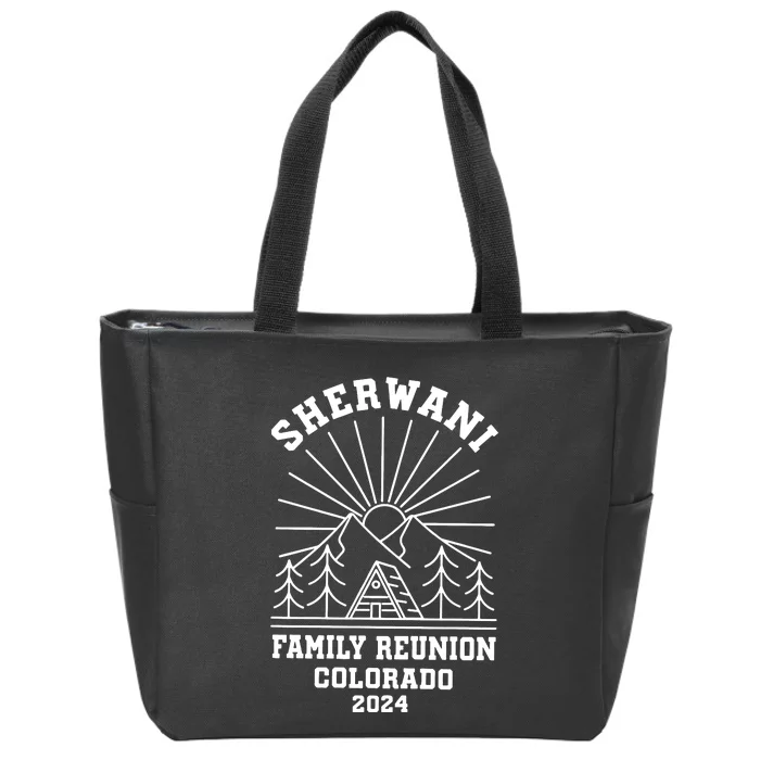 Sherwani Family Reunion Zip Tote Bag