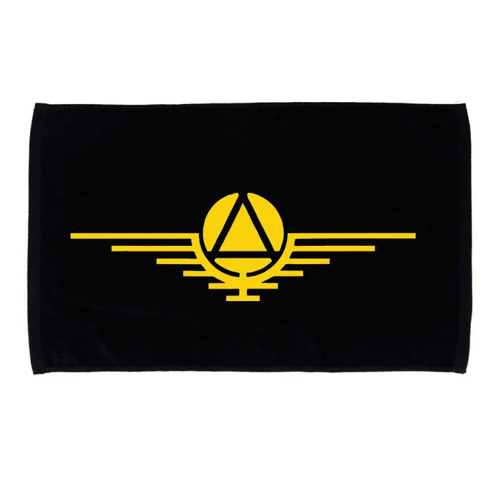 Sci Fi Red Rising Saga Gold Sigil Logo Microfiber Hand Towel