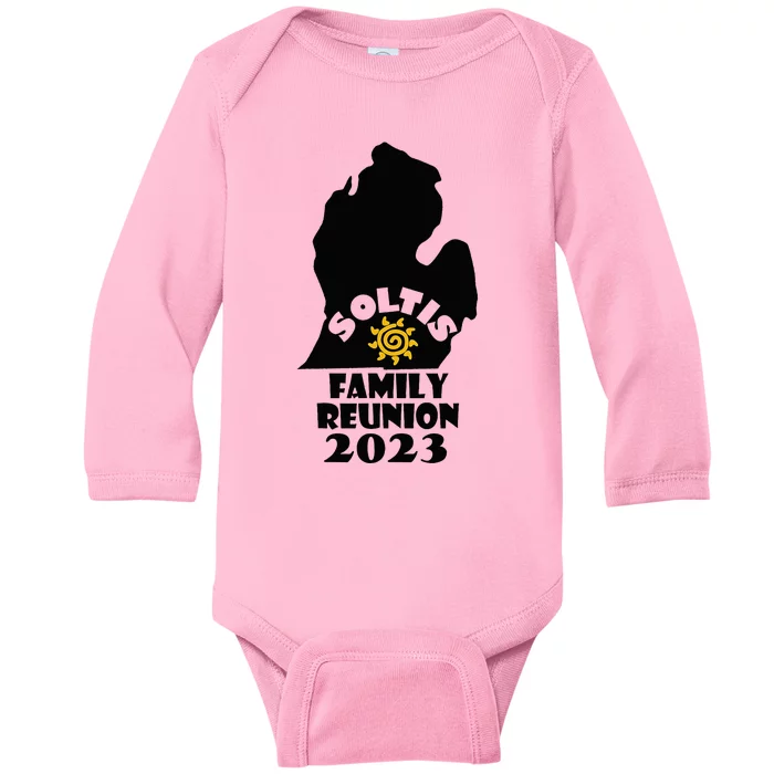 Soltis Family Reunion Baby Long Sleeve Bodysuit