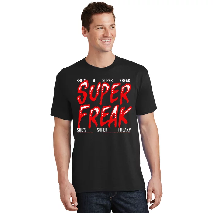 Super Freak Rick James Halloween Lyrics T-Shirt