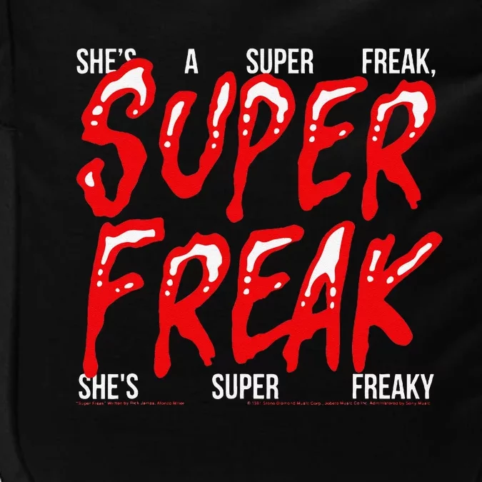 Super Freak Rick James Halloween Lyrics Impact Tech Backpack