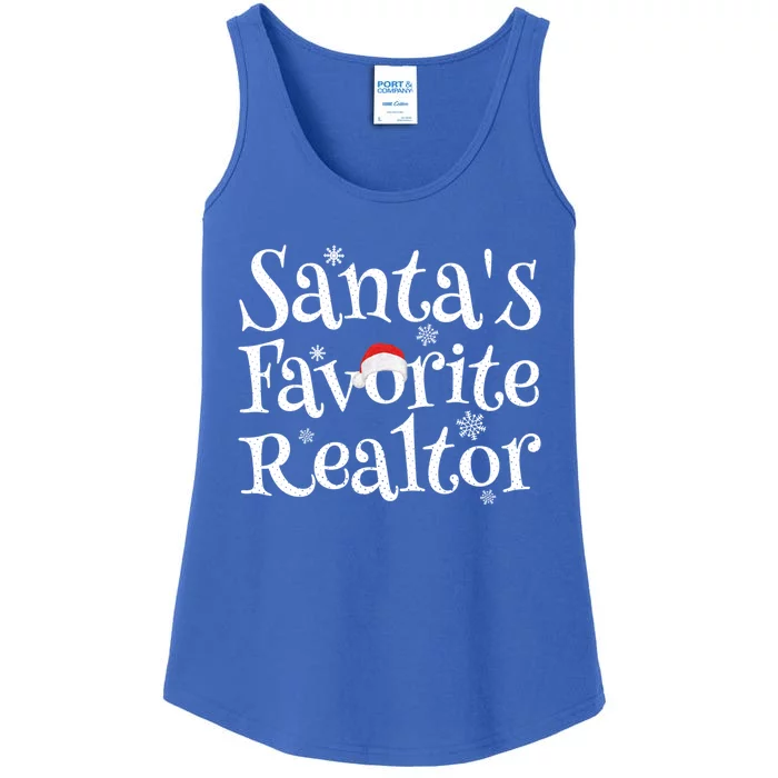 SantaS Favorite Realtor Christmas Funny Gift Funny Gift Ladies Essential Tank