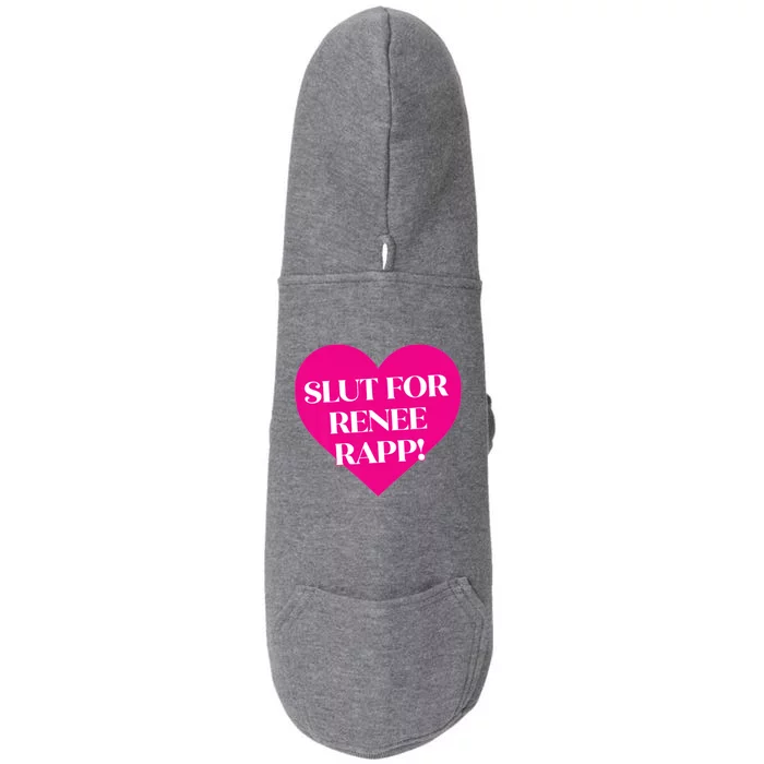 Slut For Renee Rapp Funny Doggie 3-End Fleece Hoodie