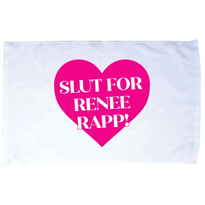 Slut For Renee Rapp Funny Microfiber Hand Towel