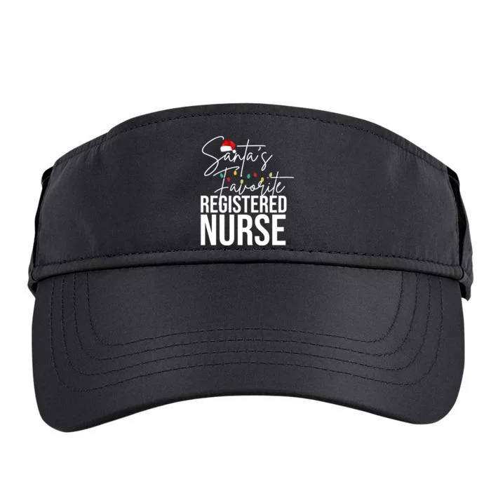 Santa's Favorite Register Nurse Adult Drive Performance Visor