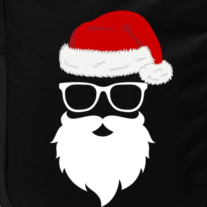 Santa Face Retro Sunglasses Christmas Xmas Gift Impact Tech Backpack