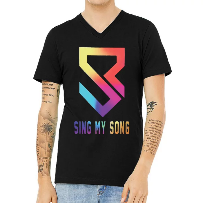 Seth Freakin Rollins Sing My Song V-Neck T-Shirt