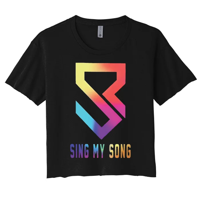 Seth Freakin Rollins Sing My Song Women's Crop Top Tee