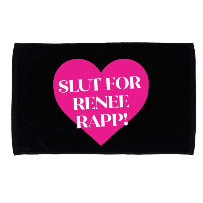 Slut For Renee Rapp! Funny Design Microfiber Hand Towel