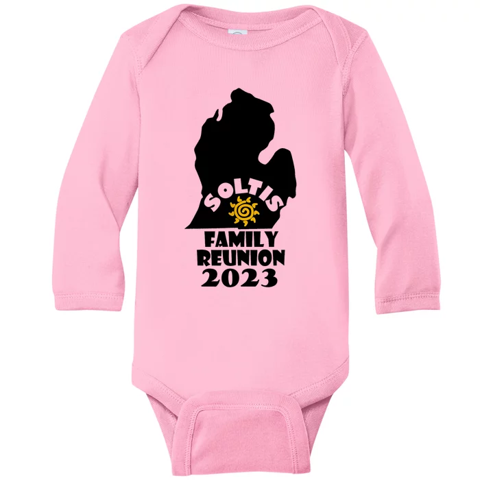 Soltis Family Reunion Baby Long Sleeve Bodysuit