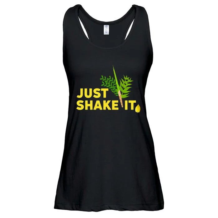 Sukkot Four Species Just Shake It Lulav Etrog Sukkah Gift Ladies Essential Flowy Tank