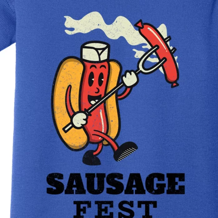 Sausage Fest Sausage Gift Baby Bodysuit