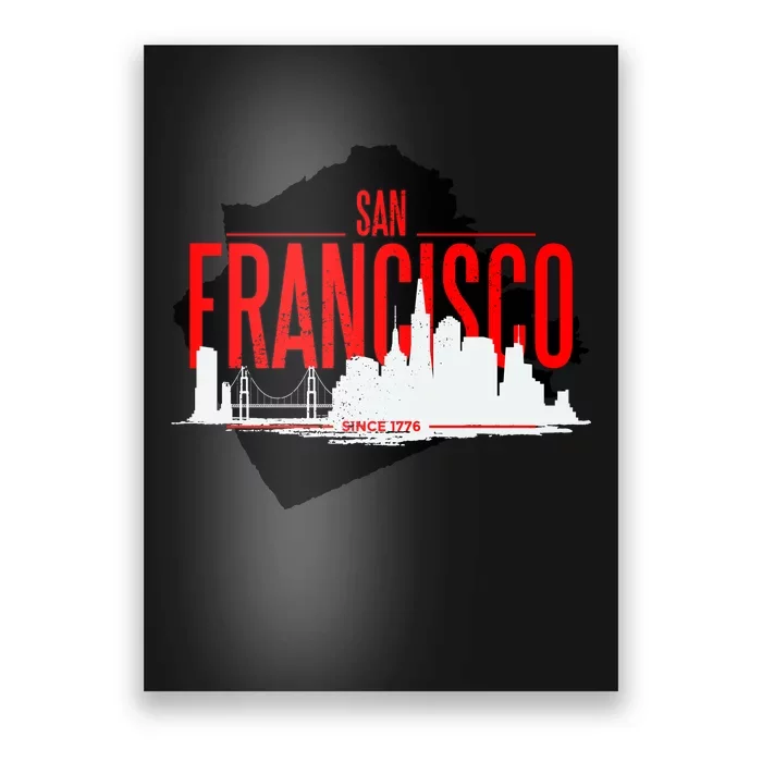 San Francisco Skyline Poster