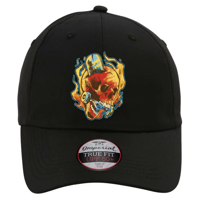 Skull Flame Skater The Original Performance Cap