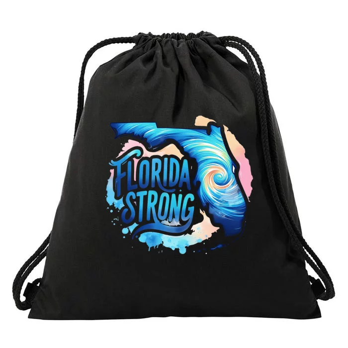 Support Florida Stay Western Strong F.L.O.R.I.D.A. S.T.A.T.E Drawstring Bag